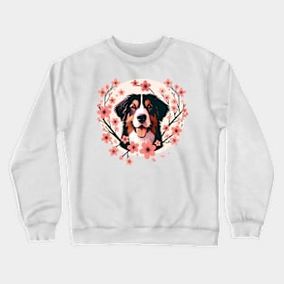 Berger Picard Enjoys Spring Amid Cherry Blossoms Beauty Crewneck Sweatshirt